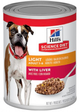Hill's Science Diet - Canine Adult Light Lata 13oz - 13oz
